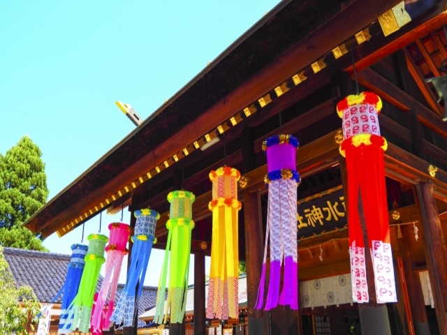 富山県の風景：射水神社
